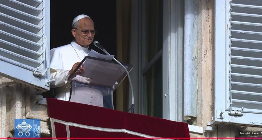 Papa León XIV llama a orar por la paz de todos los niños del mundo