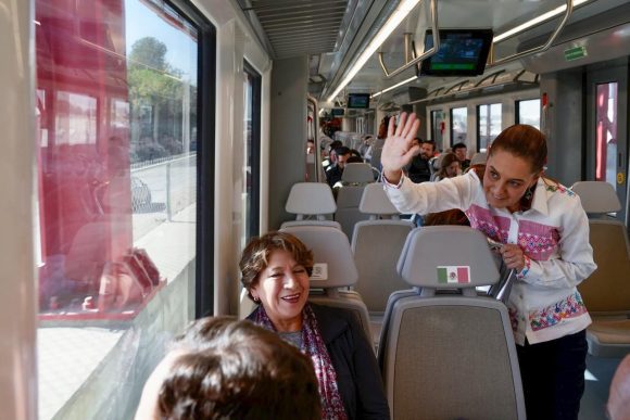 Sheinbaum realiza primer recorrido de prueba del tren suburbano Buenavista-AIFA: Listo para el primer trimestre de 2026