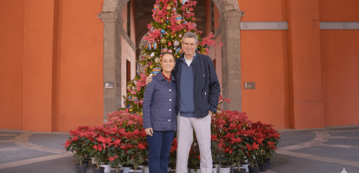 Sheinbaum llama a valorar el amor y la familia en su mensaje navideño