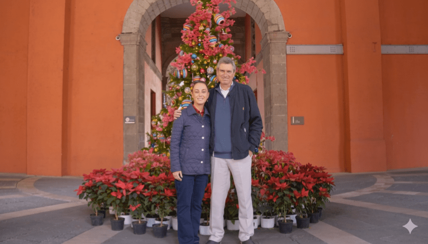 Sheinbaum llama a valorar el amor y la familia en su mensaje navideño