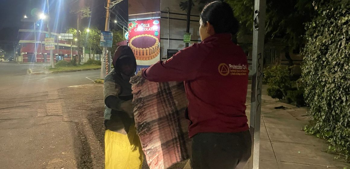 Protección Civil refuerza acciones preventivas por bajas temperaturas en Puebla