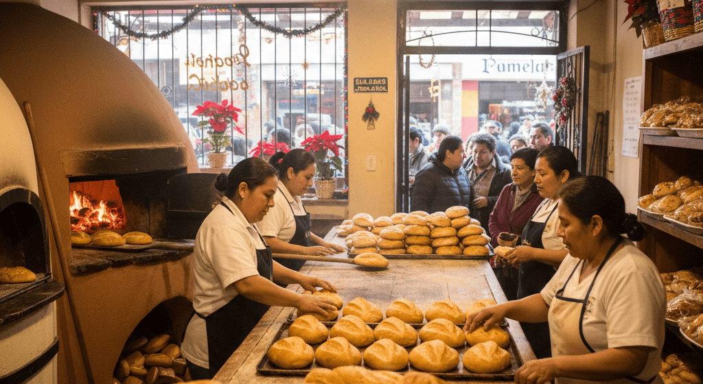Panaderías de Puebla triplican ventas en Nochebuena: La Torta, protagonista de la cena navideña