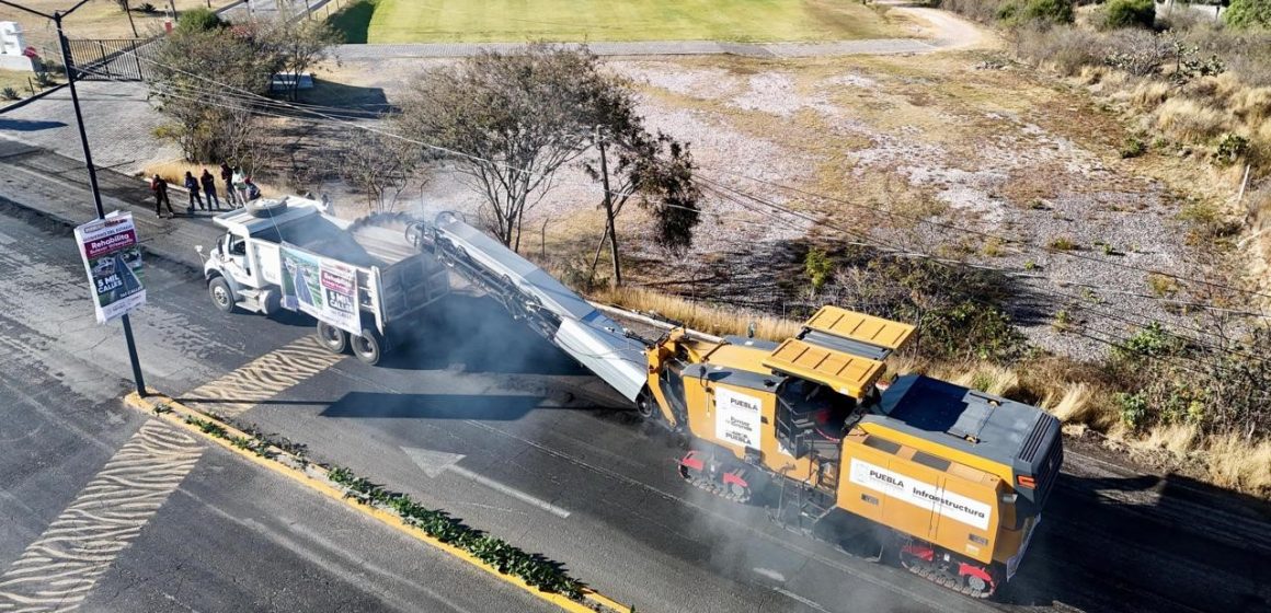 Gobernador Alejandro Armenta da banderazo a la rehabilitación del bulevar Valsequillo