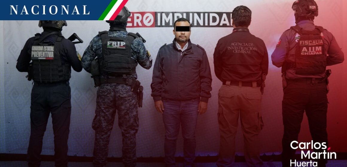 Detienen al alcalde de Cintalapa, Chiapas, por corrupción y presuntos nexos criminales