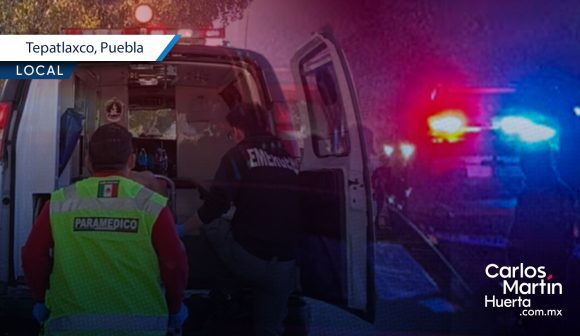 Apuñalan a hombre tras riña en San Cristóbal Tepatlaxco