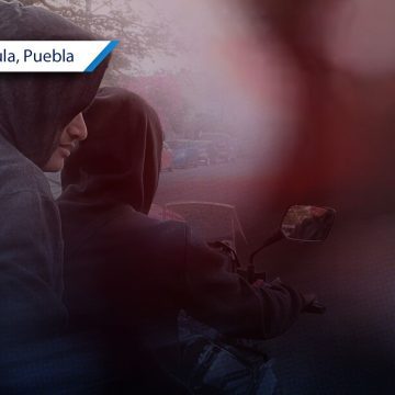 Asalto en motocicleta - Cholula Motoladrones roban más de 500 mil pesos a cuentahabiente en Santiago Mixquitla