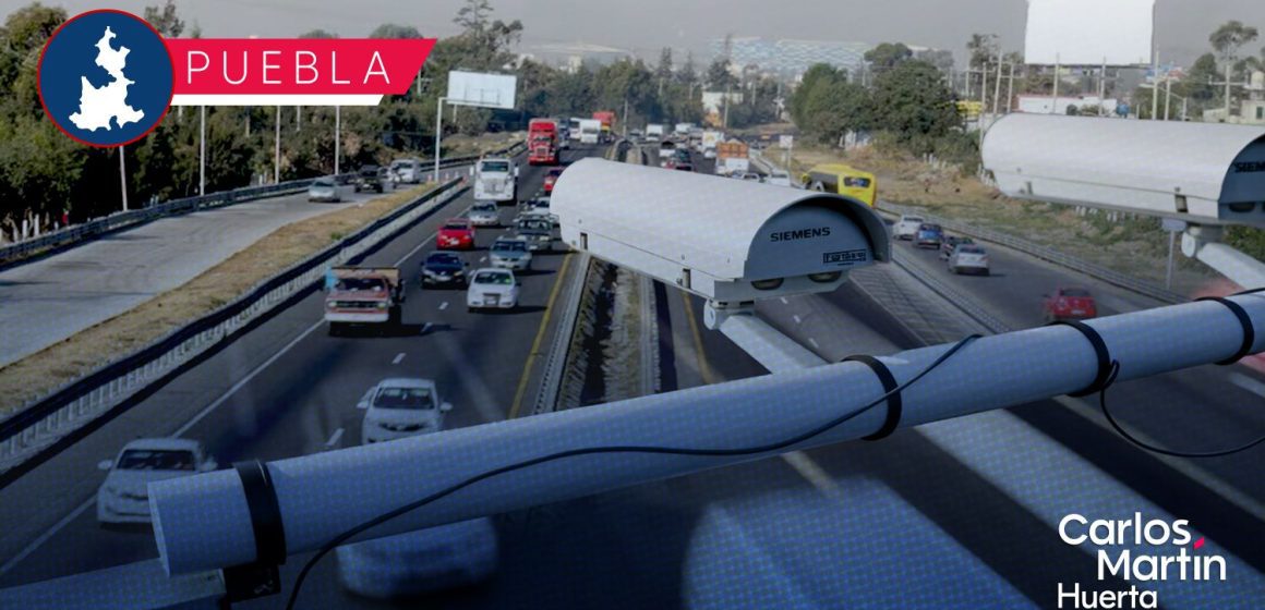 Autopista México-Puebla: Instalan nuevas cámaras para sancionar el exceso de velocidad