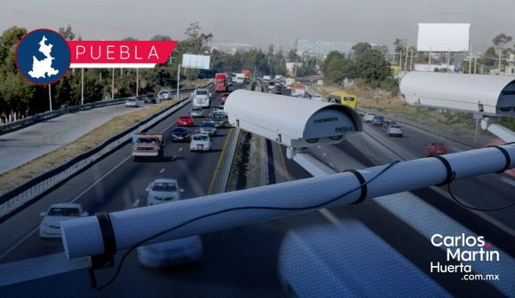 Autopista México-Puebla: Instalan nuevas cámaras para sancionar el exceso de velocidad