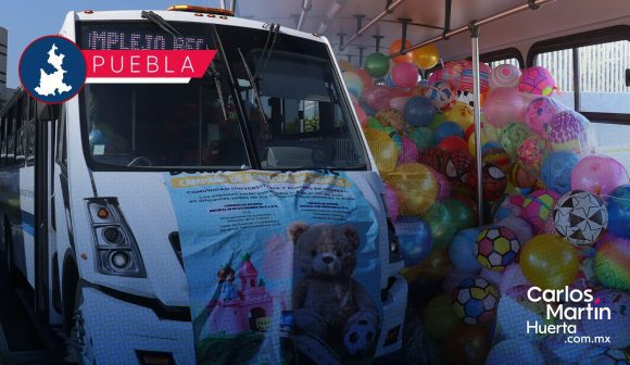 BUAP entrega 14 mil juguetes a niñas y niños de escasos recursos