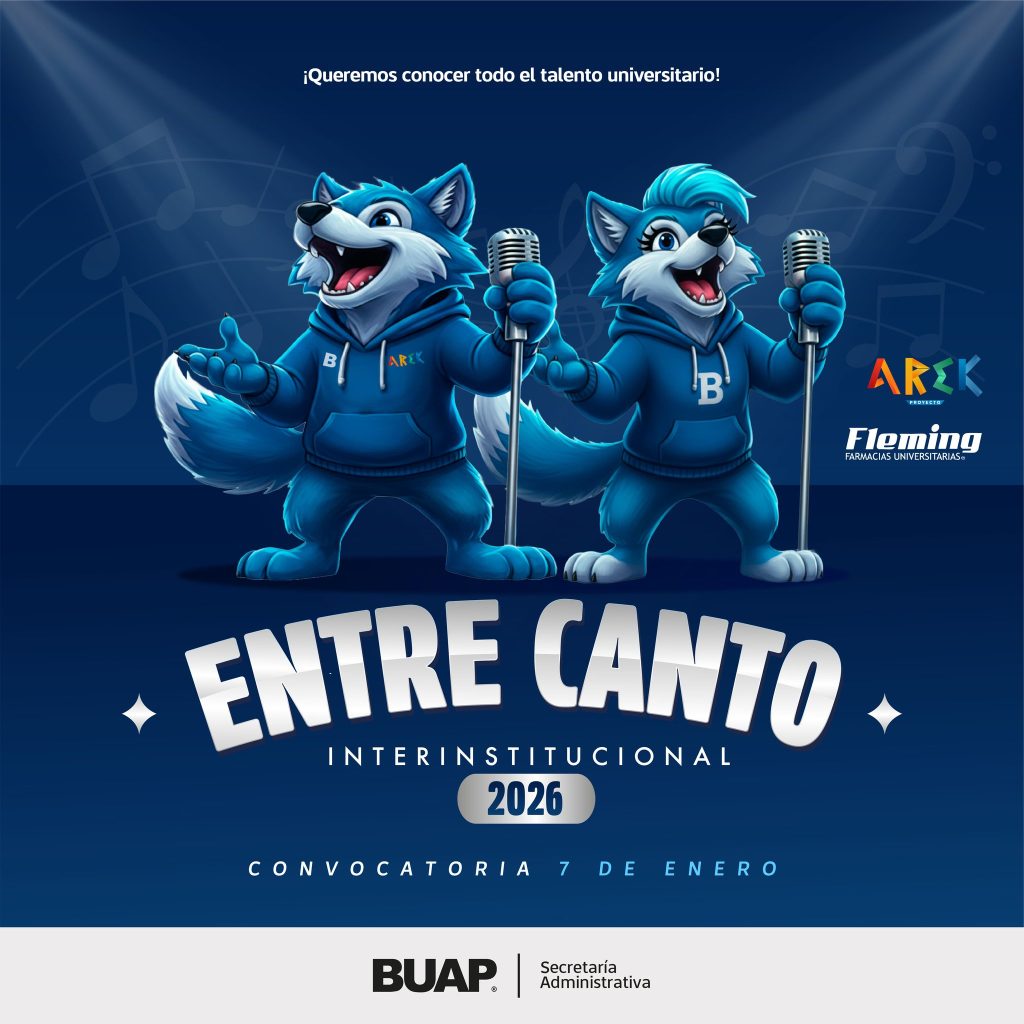 BUAP lanza convocatoria para el concurso "Entre Canto 2026"