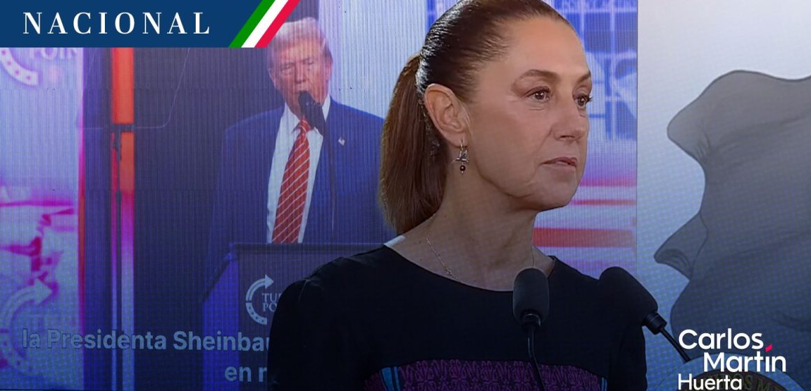 Sheinbaum pide reforzar coordinación con EE.UU. tras nuevo amago de Trump