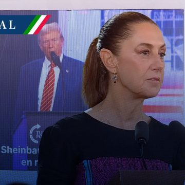 Sheinbaum pide reforzar coordinación con EE.UU. tras nuevo amago de Trump