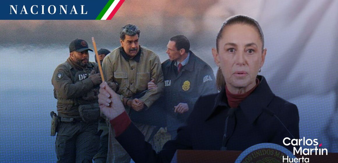 Sheinbaum pide “juicio justo” para Nicolás Maduro en EE.UU.