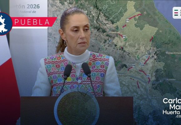 Claudia Sheinbaum visitará Puebla: Supervisará megacarretera en la Mixteca