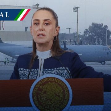 Sheinbaum aclara aterrizaje de avión militar de EE. UU. en Toluca: “No venían tropas”