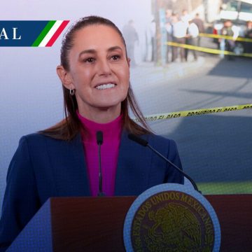 Homicidios dolosos disminuyen 40% en 15 meses: Sheinbaum