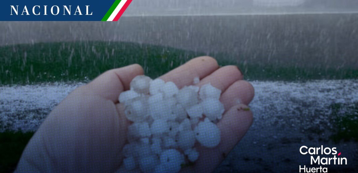 Vaguada y frente frío provocarán lluvias, granizo y heladas en México