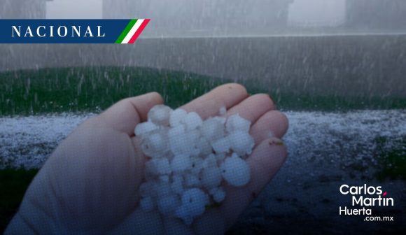 Vaguada y frente frío provocarán lluvias, granizo y heladas en México