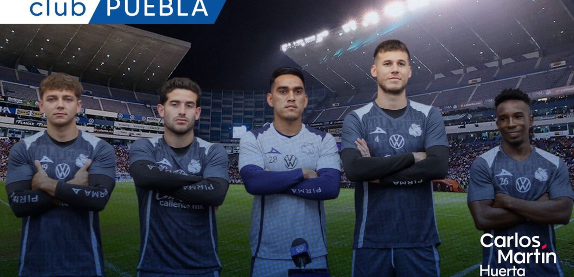 Club Puebla presenta sus 5 refuerzos para el Clausura 2026