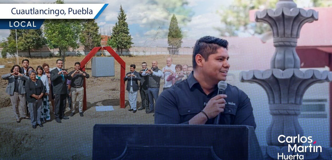 Cuautlancingo fortalece su infraestructura educativa