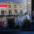 Cumplen orden de desalojo en vecindad del Centro Histórico de Puebla