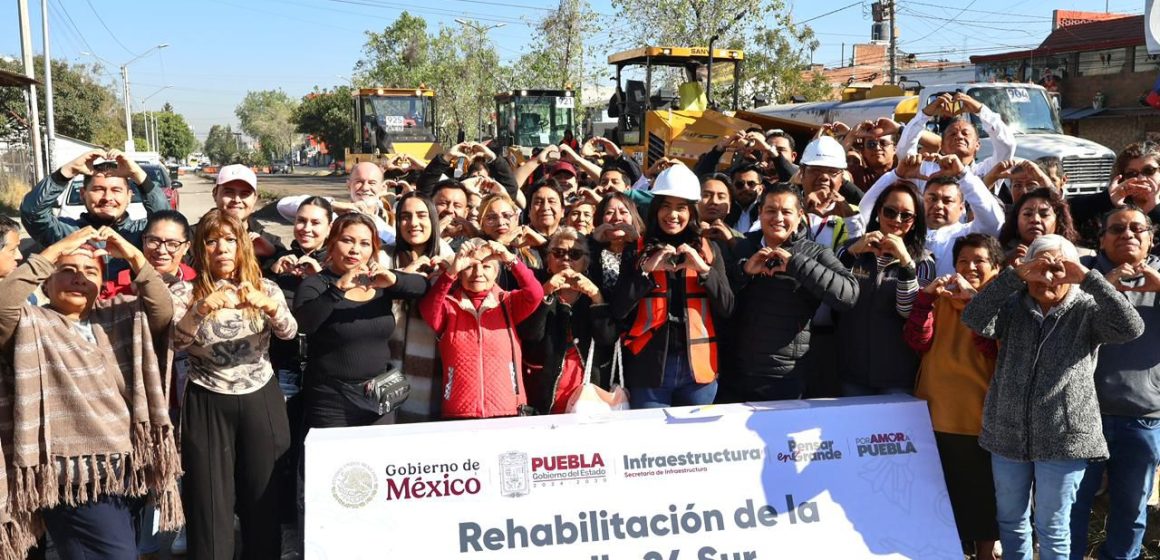 Rehabilitación vial en el sur de Puebla beneficia a 185 mil personas