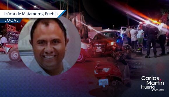 Delegado del Bienestar atropella a motociclista en Izúcar de Matamoros