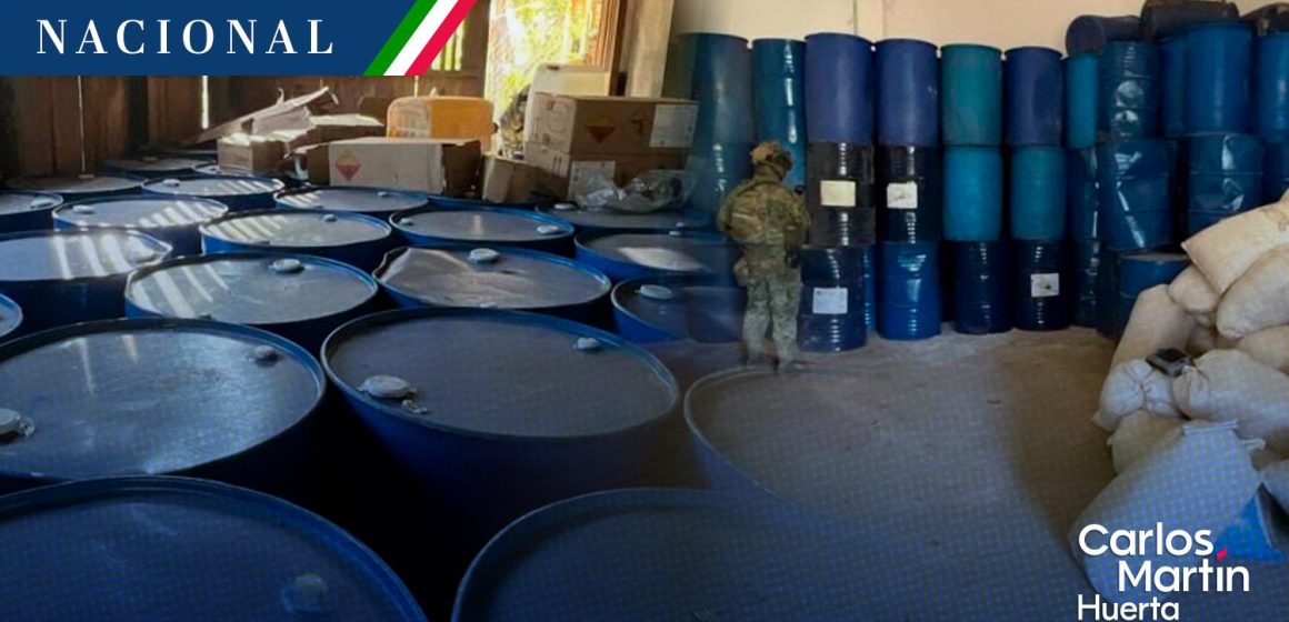 Desmantelan en Guerrero laboratorio clandestino de drogas