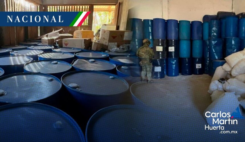 Desmantelan en Guerrero laboratorio clandestino de drogas
