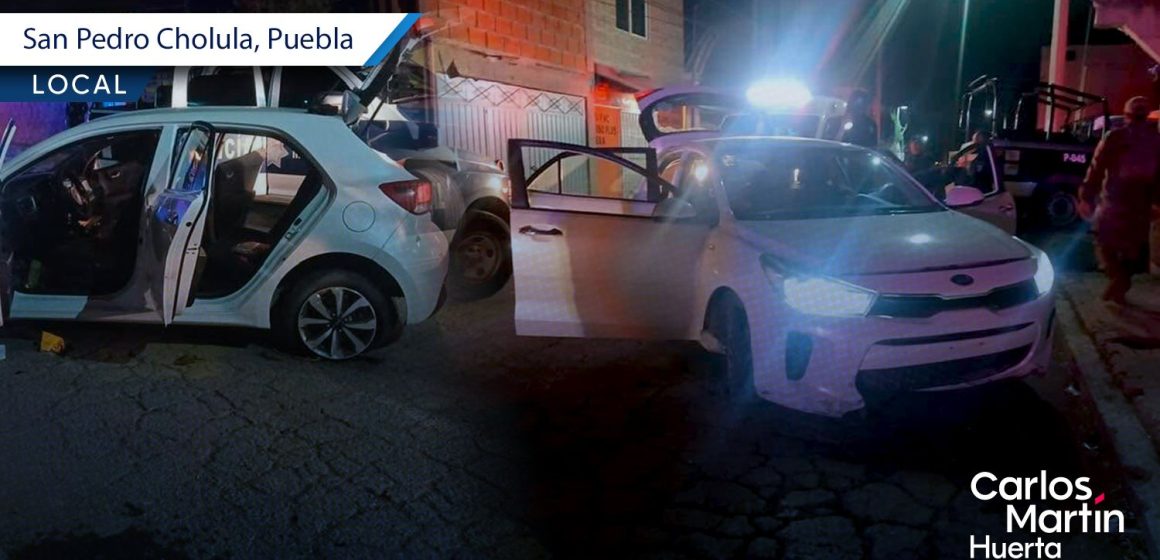 Capturan a presunto narcomenudista tras persecución y balacera en San Pedro Cholula