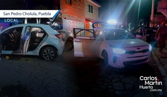 Capturan a presunto narcomenudista tras persecución y balacera en San Pedro Cholula