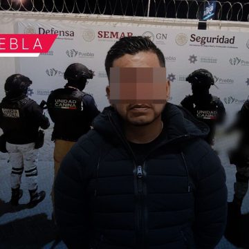 Unidad Canina K9 detecta a hombre con droga en la CAPU; el detenido tiene historial delictivo