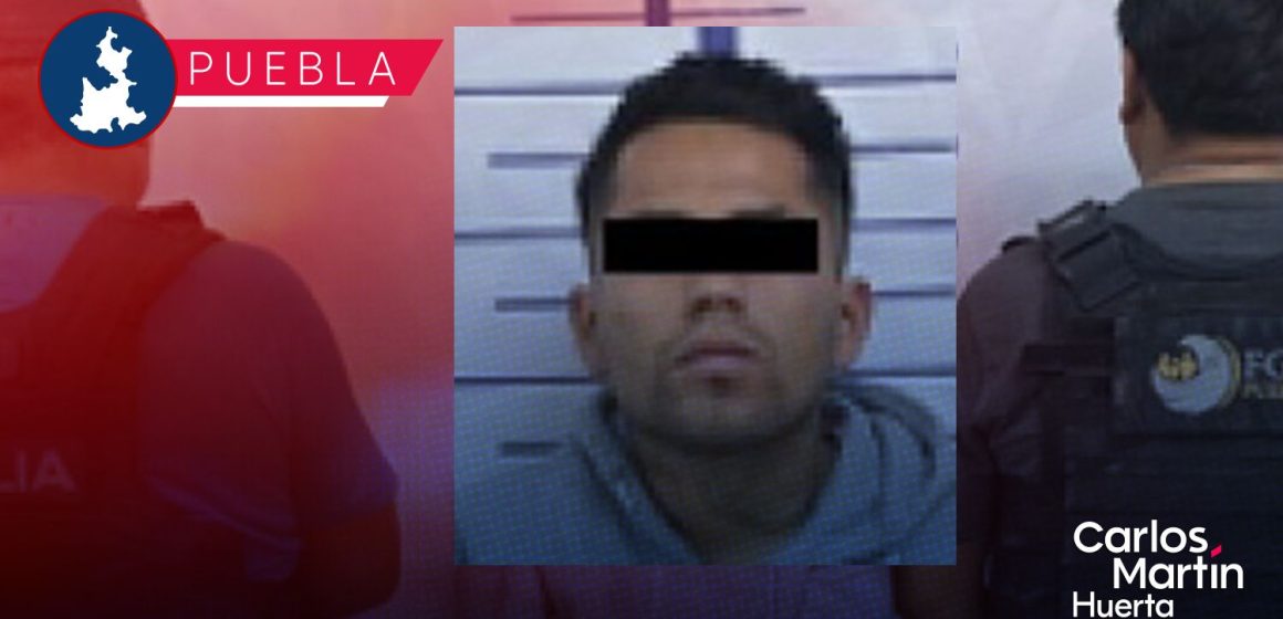 Capturan en Chietla a presunto responsable de homicidio