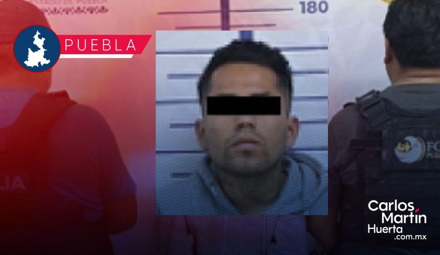 Capturan en Chietla a presunto responsable de homicidio