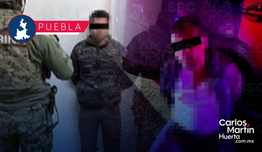 Coordinación Puebla-Tlaxcala: Detienen a tres presuntos delincuentes con auto robado