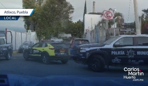 Detienen a ladrones de autopartes tras operativo en Atlixco
