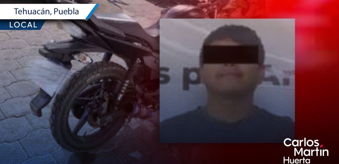 Detienen a presunto distribuidor de droga en Tehuacán