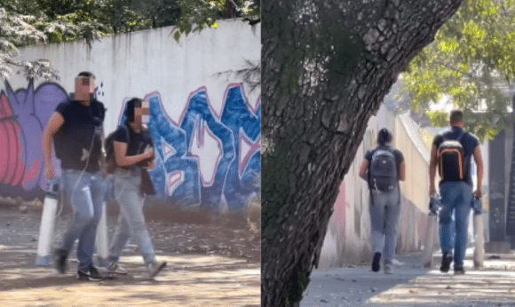 Buscan a padres que cargan a sus bebés con tanques de oxígeno en CDMX