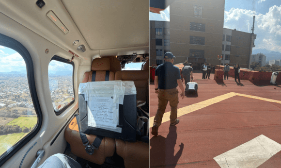 Puebla, punto clave en trasplantes: Gobierno estatal realiza traslado aéreo de corazón donado a la CDMX