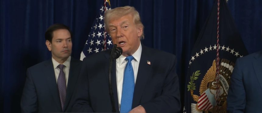 Trump anuncia que Estados Unidos ‘dirigirá’ Venezuela hasta una transición segura