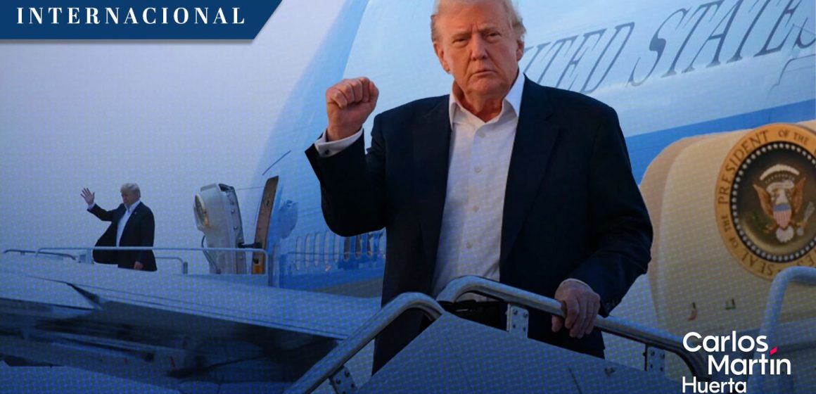 Trump retoma su vuelo a Davos tras falla eléctrica en el Air Force One