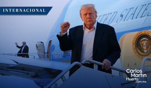 Trump retoma su vuelo a Davos tras falla eléctrica en el Air Force One