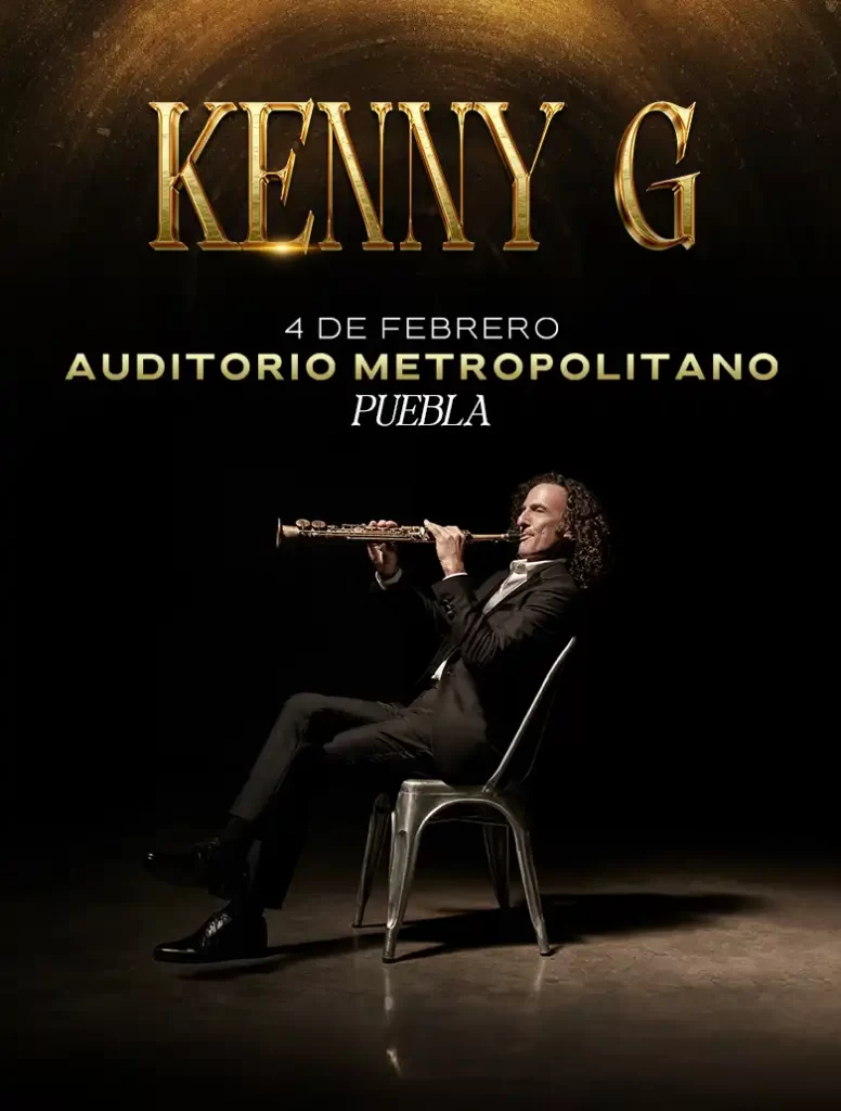 El saxofonista Kenny G llega a Puebla en febrero