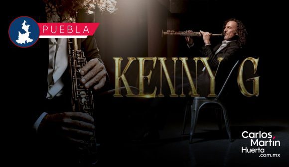 El saxofonista Kenny G llega a Puebla en febrero