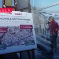Entregan colector pluvial en colonia Álamos Vista Hermosa para reducir inundaciones en Puebla