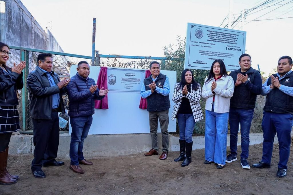 Entregan rehabilitación de drenaje sanitario en San Francisco Ocotlán 2 Entregan rehabilitacion de drenaje sanitario en San Francisco Ocotlan 3