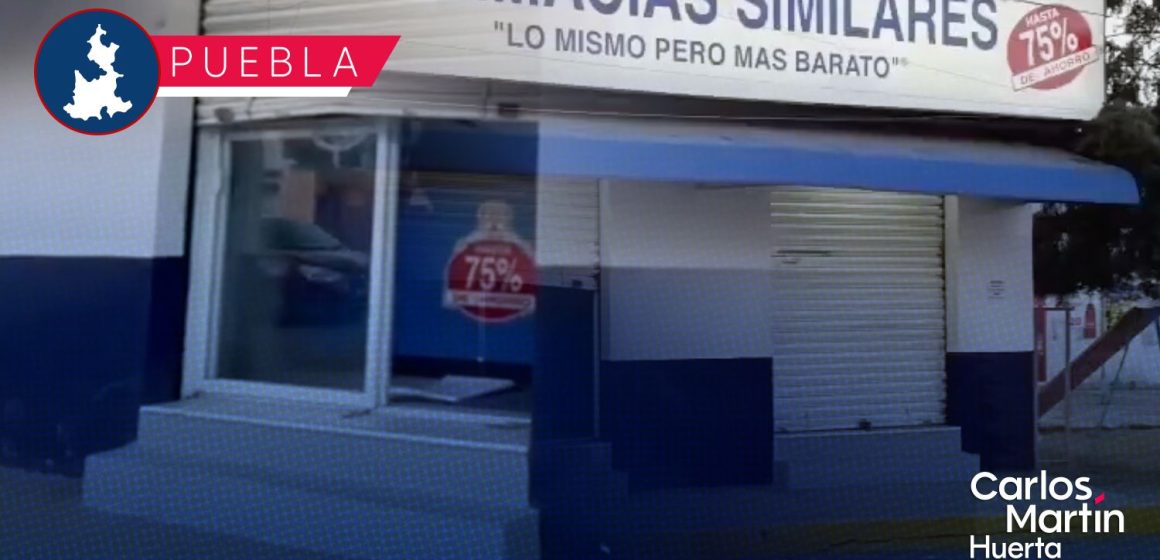 Dan “cortinazo” a Farmacias Similares en la Nueva San Salvador
