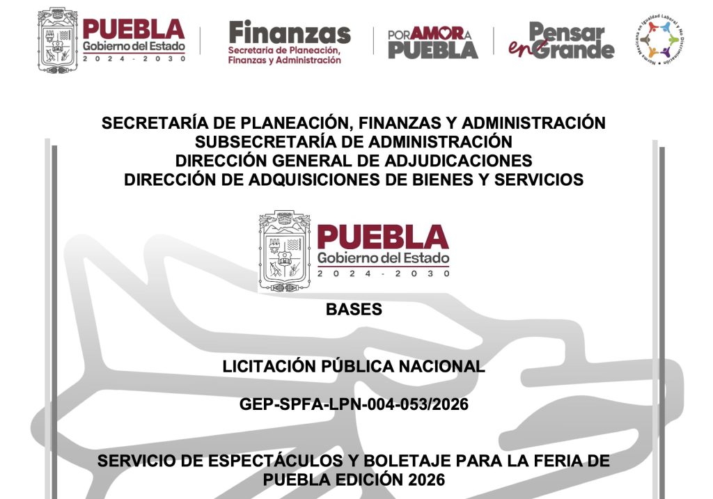 Feria de Puebla 2026: Confirman 18 conciertos en el Teatro del Pueblo