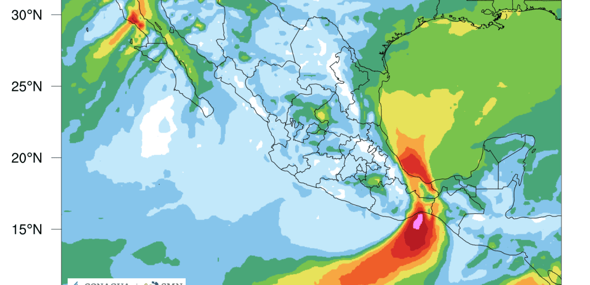 Frente frío 27 - frío y viento Alerta por lluvias, nieve y marcado descenso de temperatura en México