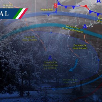 Frente frío 32 y masa polar ingresan al norte mientras el centro mantiene estabilidad